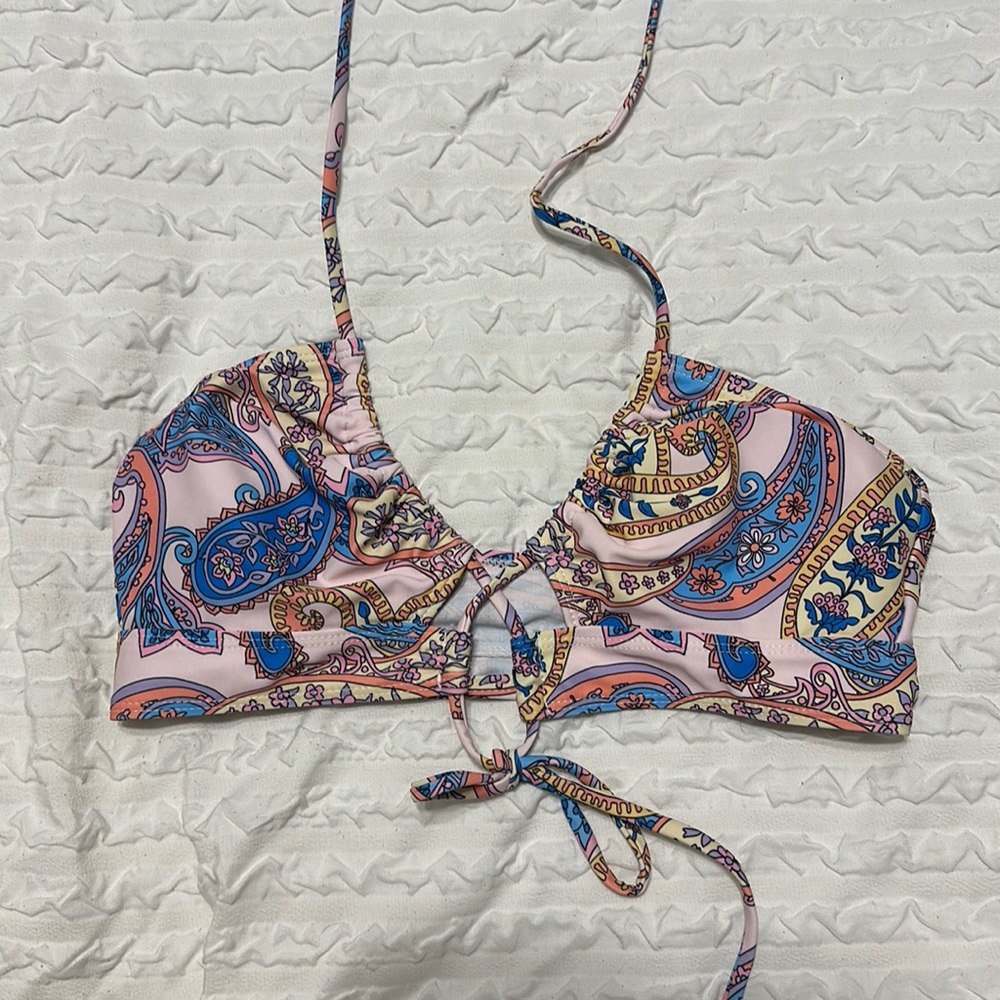 Pastel bikini top
